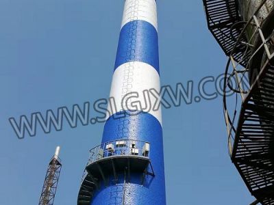  烟囱烟气检测平台制作安装工程